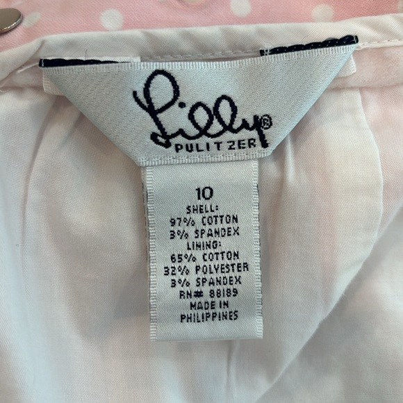 Lilly Pulitzer, pink polkadot skirt - Picture 4 of 4